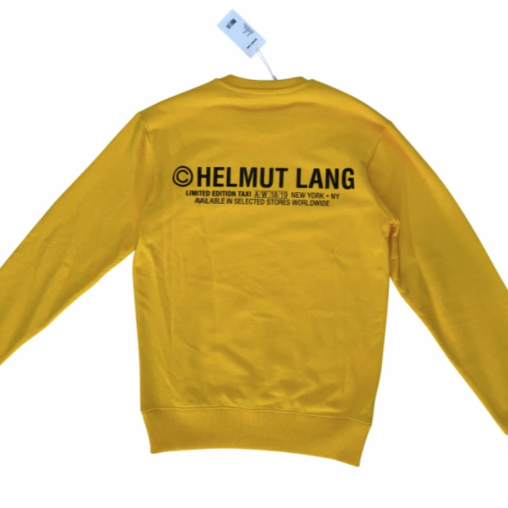 NWT Helmut Lang Taxi Crewneck